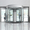 induction rotation automatic Four-wing revolving door for hotel